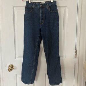 Ankle Straight Jeans | Abercrombie & Fitch Curve Love